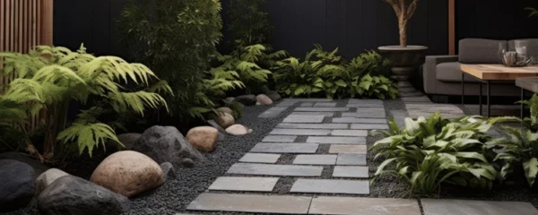 jardin zen aquatique