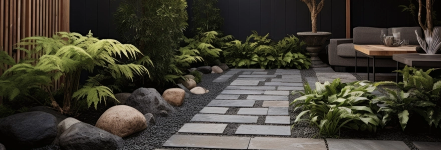 jardin zen aquatique